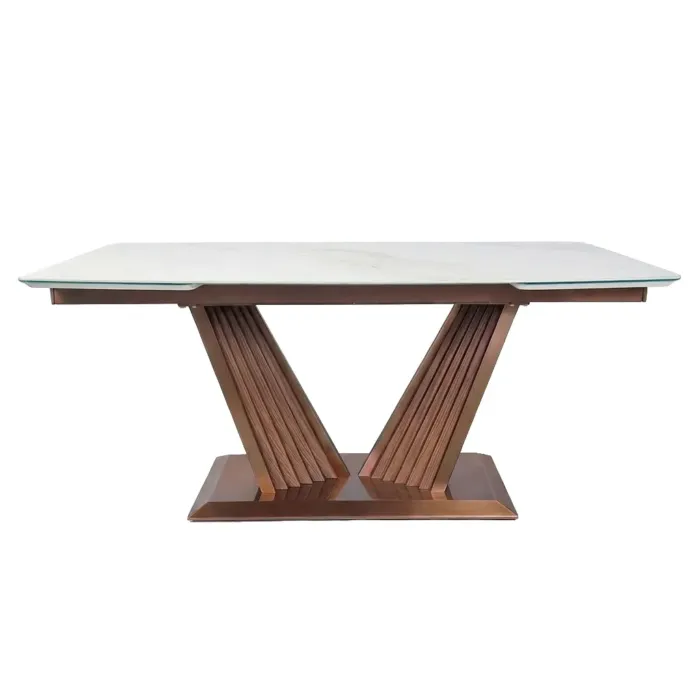 Ekskluzywny Stół do salonu z porcelanowym blatem Antria 1 160–240x90 cm