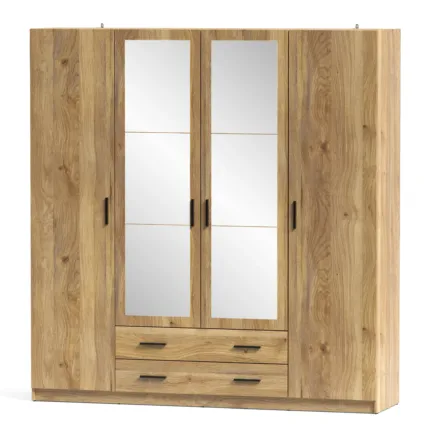 SZAFA-RAY RA05 Z LUSTREM DĄB MAUVELLA - 200