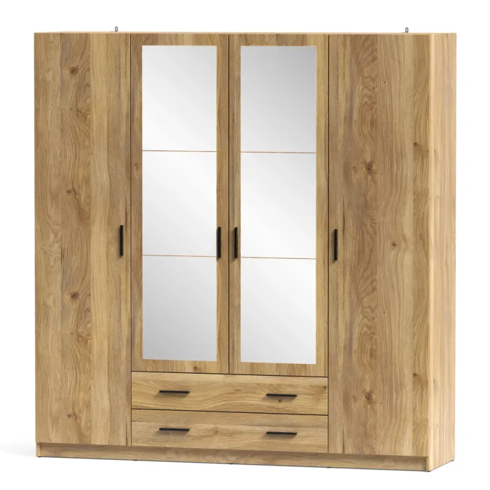 SZAFA-RAY RA05 Z LUSTREM DĄB MAUVELLA - 200