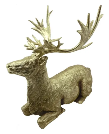 Figurka dekoracyjna jeleń siedzący Sitting Deer