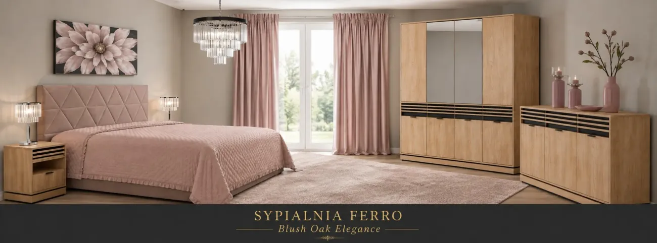 SYPIALNIA FERRO – Blush Oak Elegance
