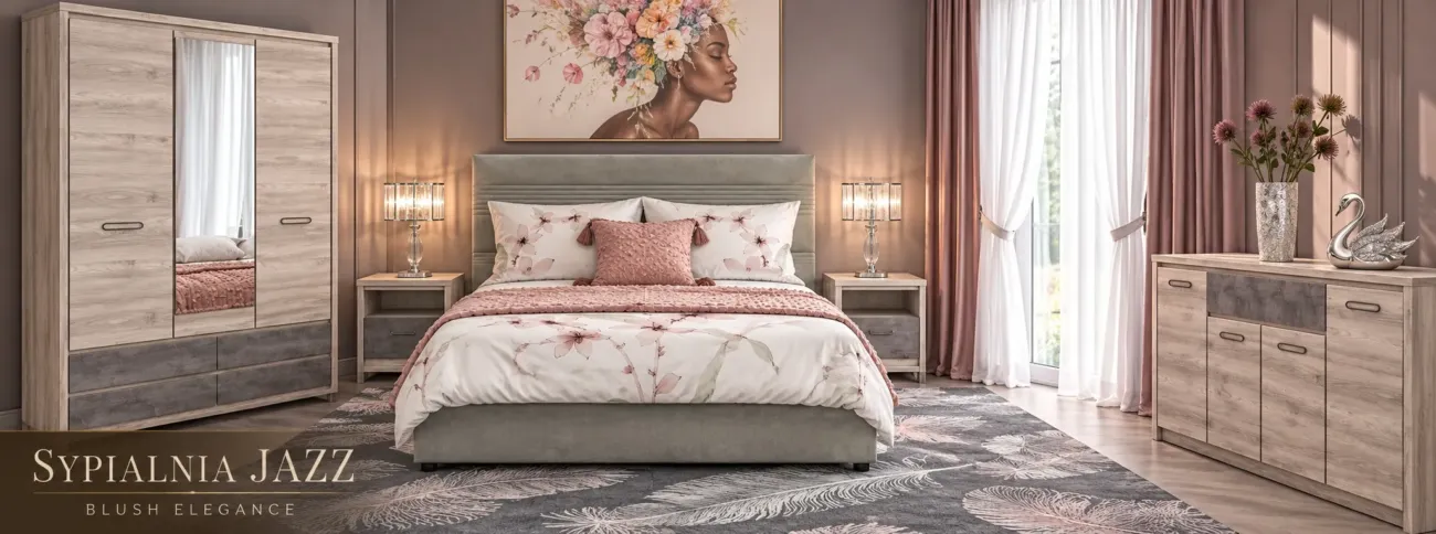 SYPIALNIA JAZZ – Blush Elegance