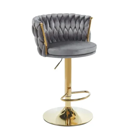 Hoker velvet - Riviera 91 szary H4-FX
