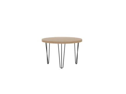 Ława (dąb złoty craft + nogi III) Fi80