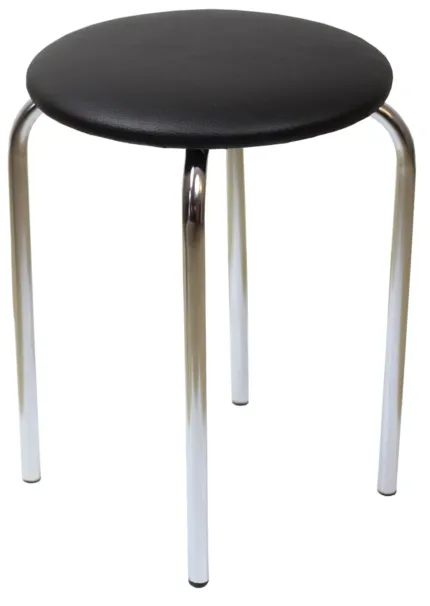 Taboret Chico 2 (eco, czarny)