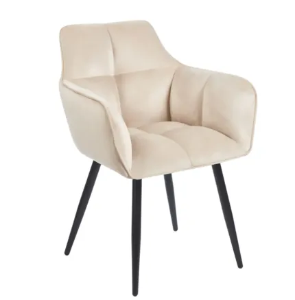 Krzesło velvet K40-FX (beżowe)