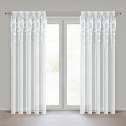 FIRANA GOTOWA BIANCA 2 NA TAŚMIE 140 X 270 CM BIAŁY