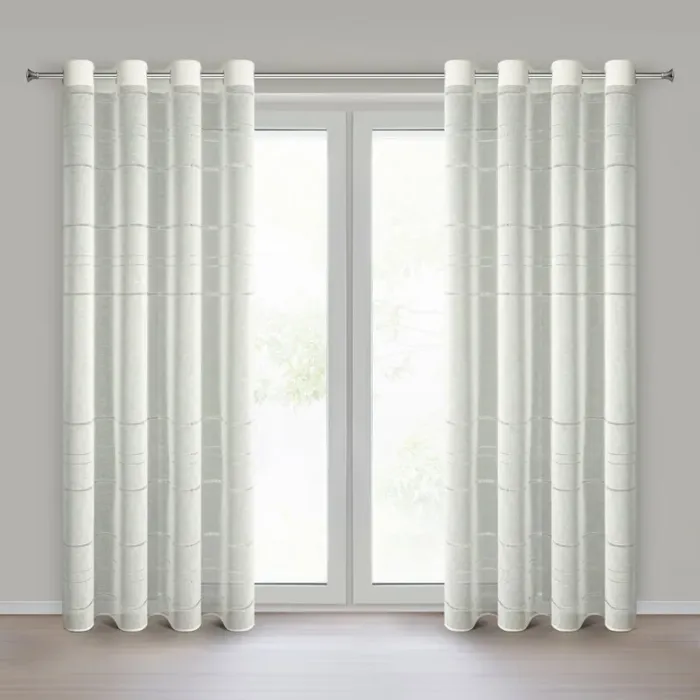 FIRANA GOTOWA PAULINE 140 X 250 CM KREMOWY