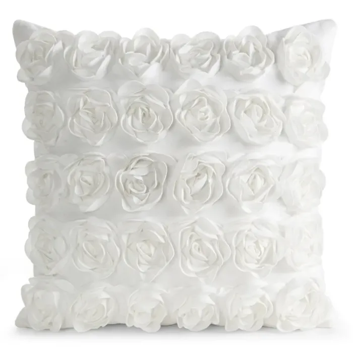 POSZEWKI ROSES 1 45 X 45 CM KREMOWY