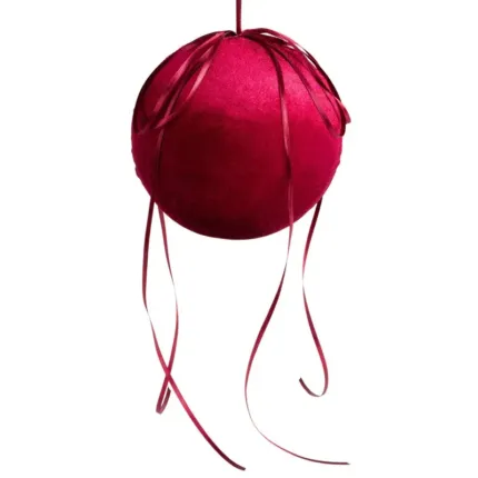 Bombka Choinkowa O 15 CM bordowy