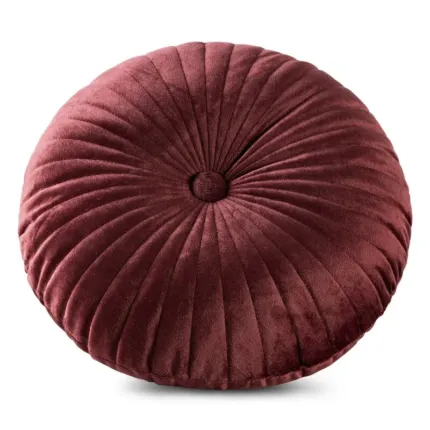Poszewka Velvet 68 O 40 CM bordowy