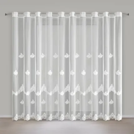 FIRANA GOTOWA ISARI 350 X 250 CM BIAŁY