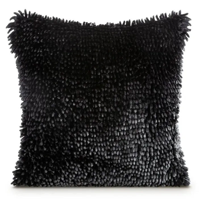 Poszewka Shaggy 45 X 45 CM czarny