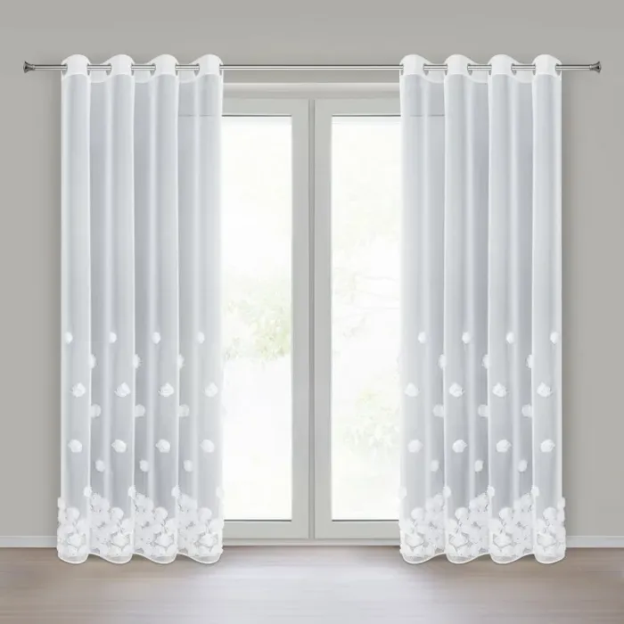 Firana Gotowa Diana 2 140 X 250 CM biały