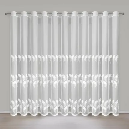 FIRANA GOTOWA MICHAELA 400 X 250 CM BIAŁY