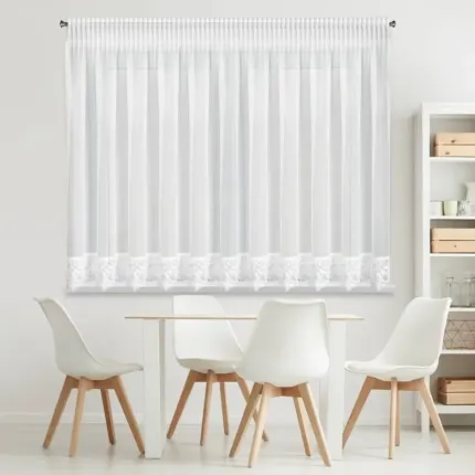 Firana Gotowa Buena 1 Na Taśmie 350 X 150 CM biały