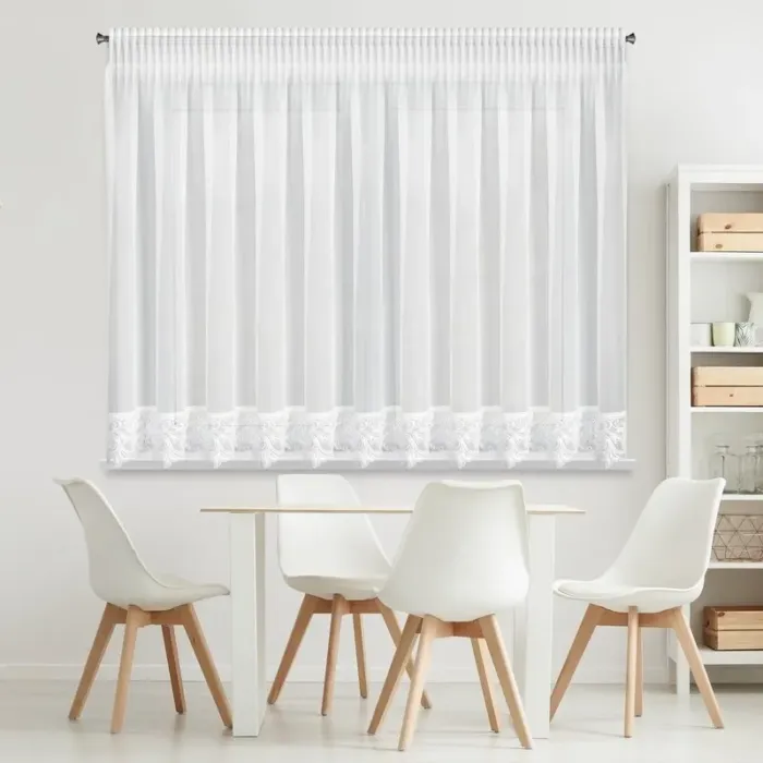 Firana Gotowa Buena 1 Na Taśmie 350 X 150 CM biały
