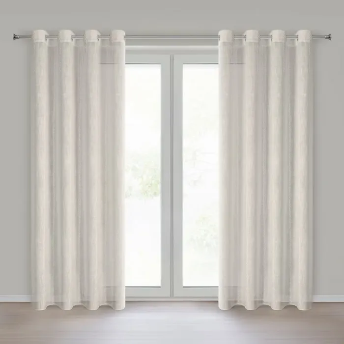 ZASŁONA GOTOWA JULIANA 140 X 250 CM NATURALNY