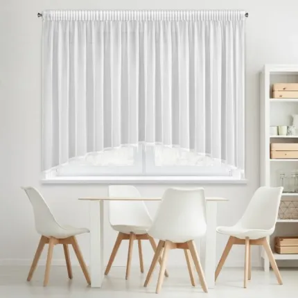 Firana Gotowa Manuela Na Taśmie 400 X 160 CM biały
