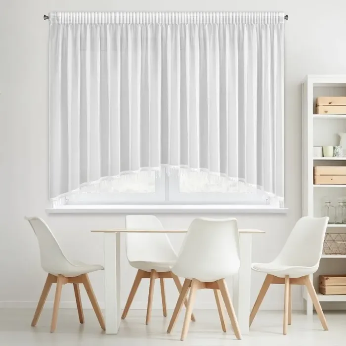 Firana Gotowa Manuela Na Taśmie 400 X 160 CM biały