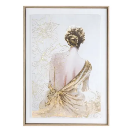 OBRAZ 720 50 X 70 CM KREMOWY