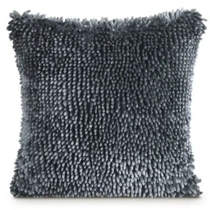 Poszewka Shaggy 45 X 45 CM srebrny