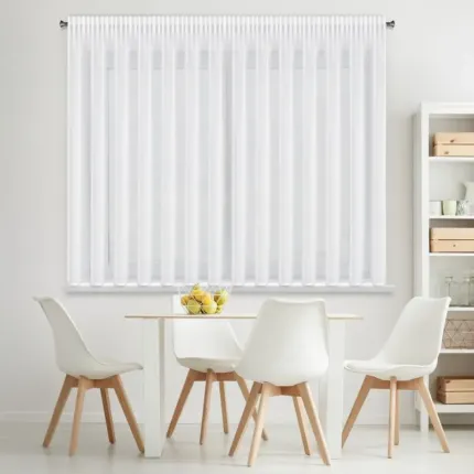 Firana Gotowa Dalia Na Taśmie 350 X 150 CM biały