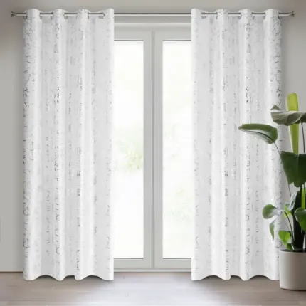 ZASŁONA GOTOWA FEZA 140 X 250 CM BIAŁY