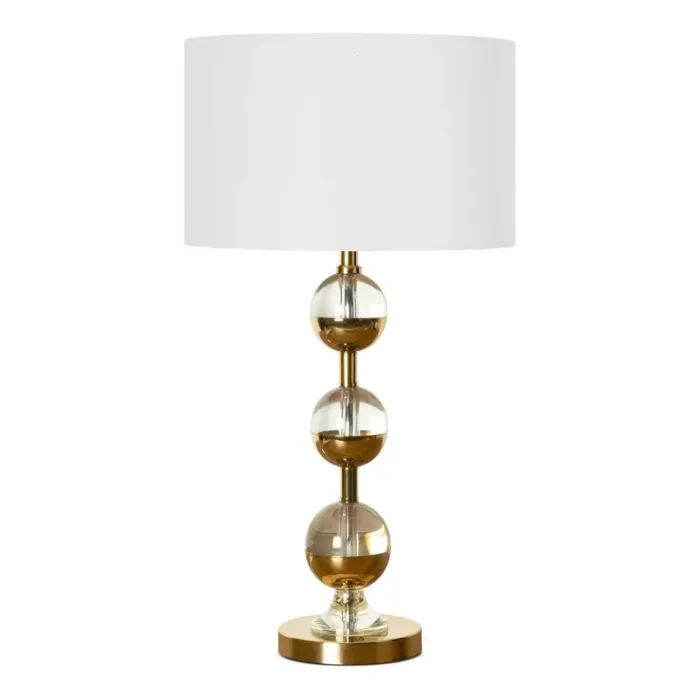 LAMPA ALISON (1) O 36 X 66 CM ZŁOTY