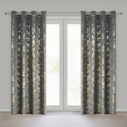 ZASŁONA GOTOWA HILARY 140 X 250 CM SREBRNY