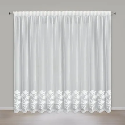 Firana Gotowa Charli Na Taśmie 350 X 250 CM biały