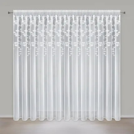 FIRANA  GOTOWA JUDY NA TAŚMIE 350 X 270 CM BIAŁY