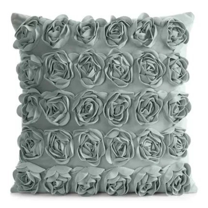 POSZEWKI ROSES 1 45 X 45 CM MIĘTOWY