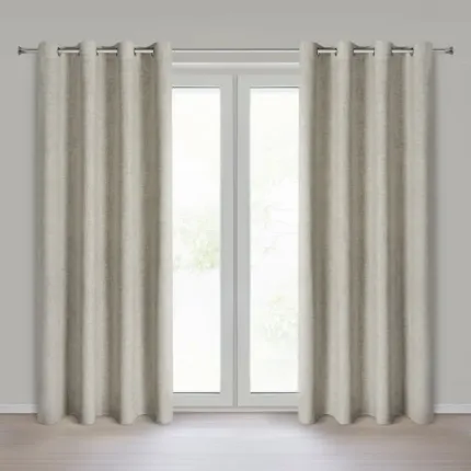 Zasłona Gotowa Linda 140 X 250 CM ciemnobeżowy