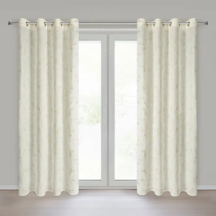 ZASŁONA GOTOWA NIKKI 140 X 250 CM NATURALNY