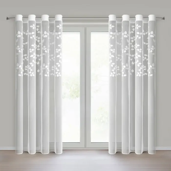 FIRANA GOTOWA JUDY 140 X 250 CM BIAŁY