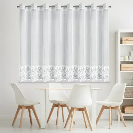 FIRANA GOTOWA FRANCIS 350 X 150 CM BIAŁY