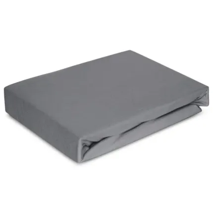 Prześcieradło z Gumką Jers4 X 30 CM stalowy
