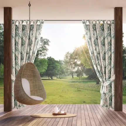 Zasłona Gotowa Garden 7 na Szelkach beżowy