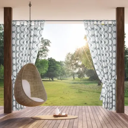 Zasłona Gotowa Garden 16 na Szelkach biały
