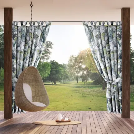 Zasłona Gotowa Garden 20 na Szelkach zielony