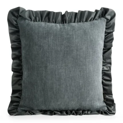 Poszewka Elvara Stal 45 X 45 CM stalowy