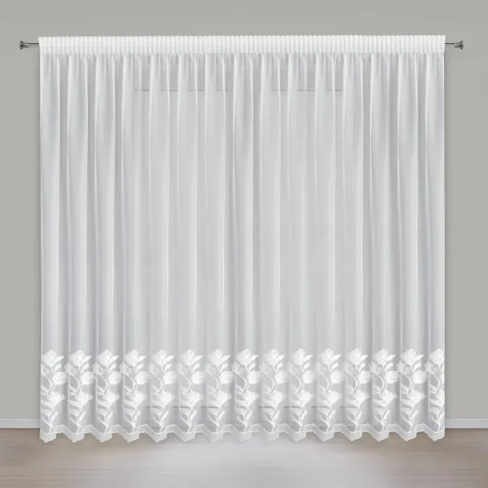 Firana Gotowa Charli Na Taśmie 400 X 270 CM biały