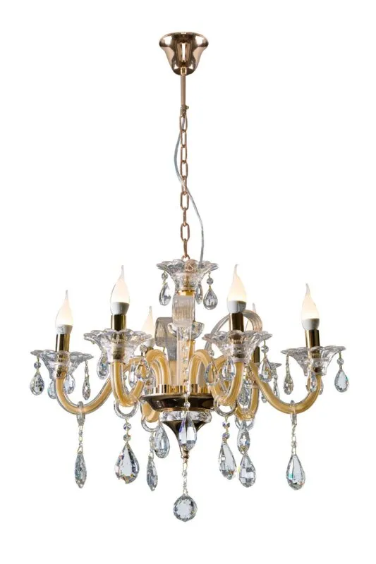 Lampa Glitter (2) O 70 X 52 CM złoty