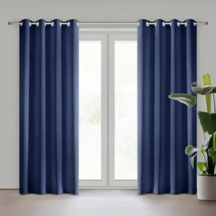 Zasłona Gotowa Rita 140 X 250 CM granatowy