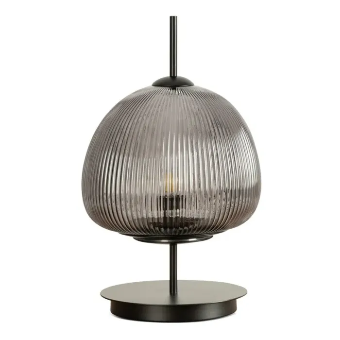 LAMPA RUTH (3) O 26 X 41 CM GRAFITOWY