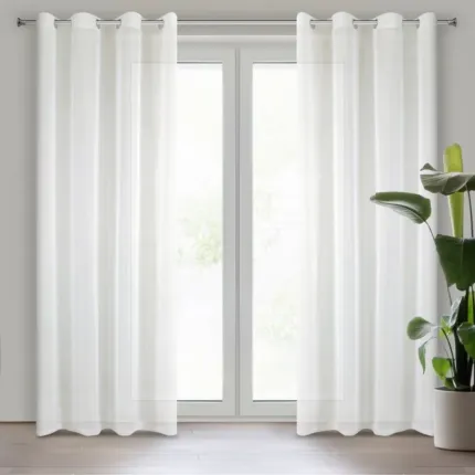 FIRANA GOTOWA LUCY 140 X 250 CM KREMOWY