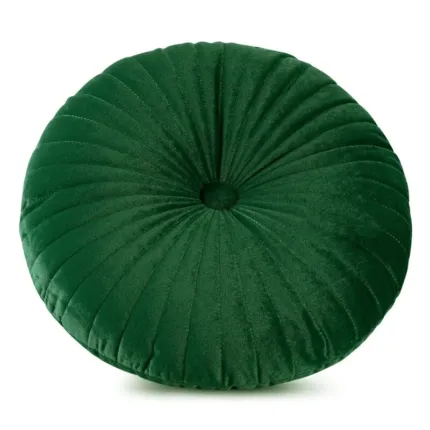 Poszewka Velvet 68 O 40 CM ciemnozielony