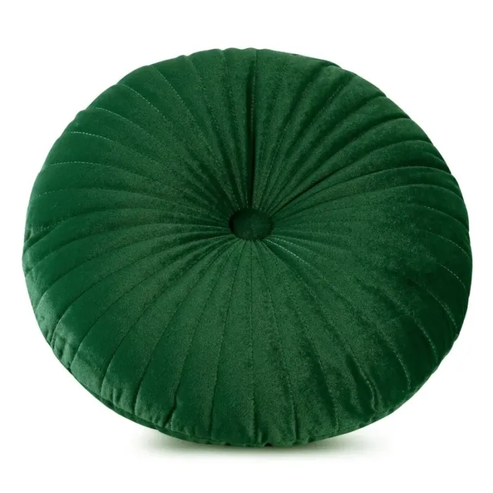 Poszewka Velvet 68 O 40 CM ciemnozielony