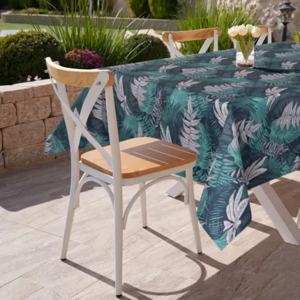 OBRUS GARDEN 140 X 220 CM GRANATOWY